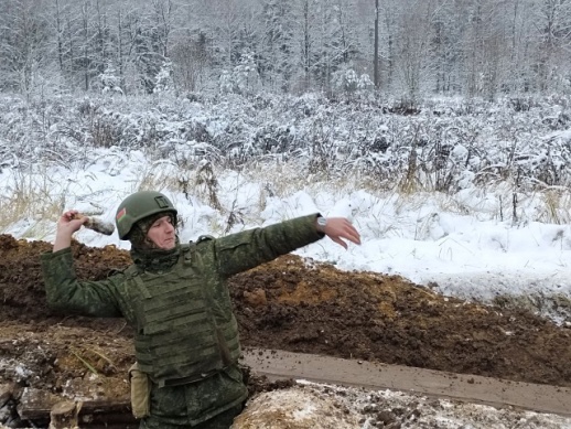 Комплексные тактические занятия с гвардейцами