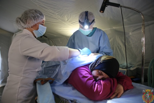 Белорусские военные медики завершают гуманитарную миссию в Сирии