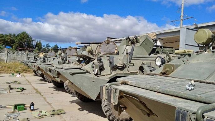 Плановое техническое обслуживание боевых машин