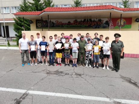 В 74-м отдельном полку связи прошло закрытие военно-патриотического лагеря