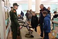В Минском суворовском военном училище прошел День открытых дверей 