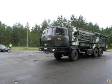 Связисты совершили 50-километровый марш