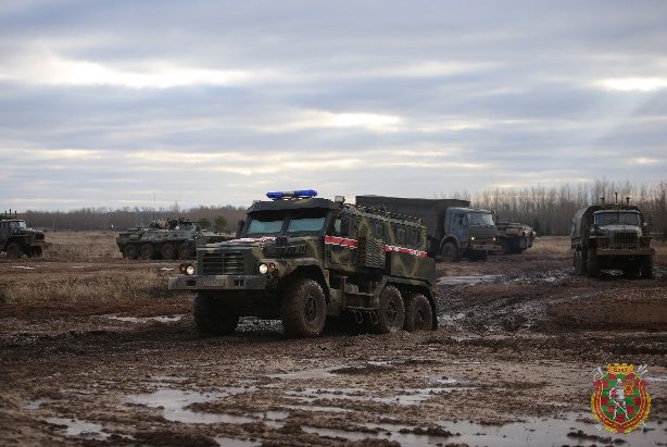 Сопровождение военной колонны