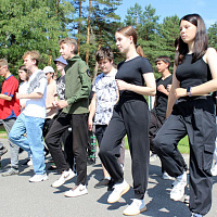 Продолжает работу учебно-полевой сбор на базе 5 обр СпН