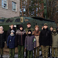 Военная академия открыла двери для воспитанников военно-патриотического клуба 