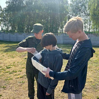 Учебно-полевой сбор с учащимися средних школ города Жодино