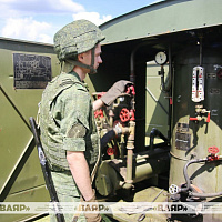 Курсанты военного факультета в ГрГУ сдали практическую часть государственного экзамена в полевых условиях