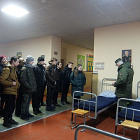 Экскурсия в воинскую часть