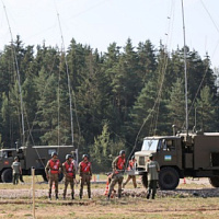 Стартовал финальный этап «Военизированная эстафета» конкурса связистов «Уверенный приём»