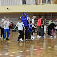 Во дворце игровых видов спорта «Уручье» прошёл семейный спортивный праздник