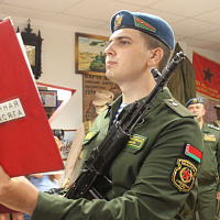 Марьиногорские спецназовцы присягнули на верность Родине