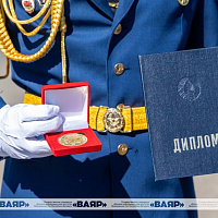 На военном факультете в БГАА состоялся очередной выпуск офицеров