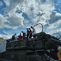 В Военной академии Республики Беларусь прошёл день открытых дверей