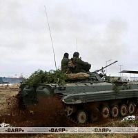 Завершающая неделя в проведении боевого слаживания подразделений военнообязанных на полигоне Лепельский