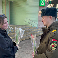 В День женщин военные создали атмосферу праздника в разных уголках страны