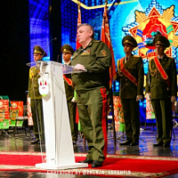 Торжественное собрание, посвящённое 80-й годовщине со дня образования 740 зрп