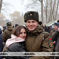 Церемония принятия присяги в Брестской крепости