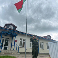 На базе 377 зрп начал работу военно-патриотический лагерь «Гвардеец» 