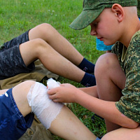 Детям — об армии