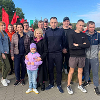 Автопробег «За единую Беларусь. Эстафета единства» прошёл в Жодино