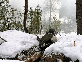 Комплексное тактическое занятие с боевой стрельбой в 11 омбр