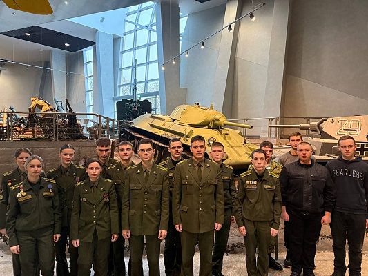 Курсанты посетили Белорусский государственный музей истории Великой Отечественной войны