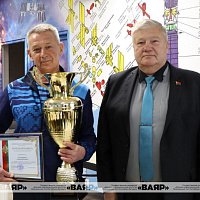 Чествование национальной команды Республики Беларусь по парашютному спорту