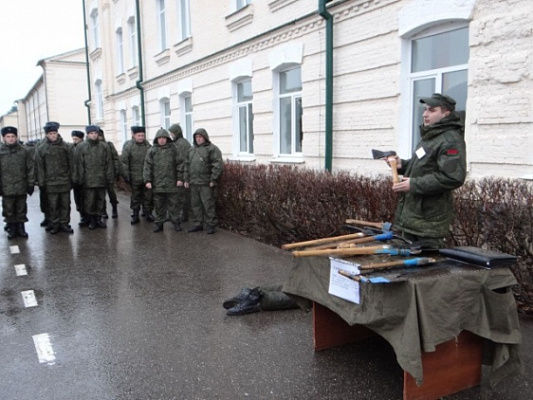 Занятия по обеспечению безопасности военной службы