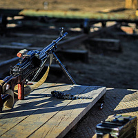 Занятия по боевой подготовке военнослужащими 120 омбр