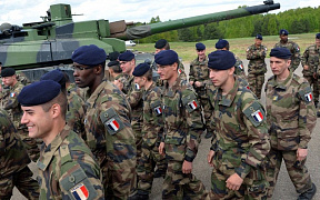 К батальону НАТО в Литве присоединяются французские военные