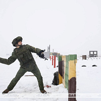 Военнослужащие сил специальных операций состязаются за звание лучшего командира подразделения ССО Вооружённых Сил