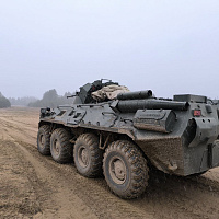 Подготовка к состязаниям на лучший экипаж механизированных подразделений