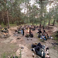  На базе 2-й инженерной бригады  проходит летняя смена военно-патриотического лагеря