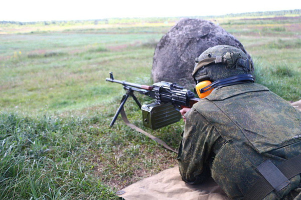 Контрольные занятия с военнослужащими 11 омбр