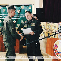 В 120-й отдельной гвардейской механизированной бригаде состоялось подведение итогов учебного года