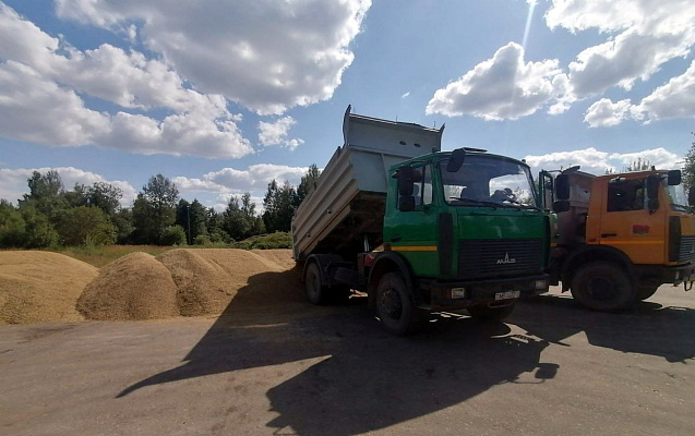 Белорусские военные продолжают оказывать помощь в уборке урожая