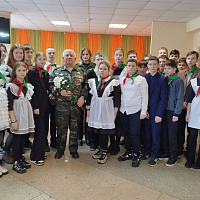 Встреча с участником боевых действий в Афганистане