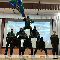 В средней школе № 93 города Минска прошла военно-патриотическая  акция «Готовы Родине служить»