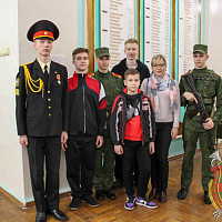 В Минском Суворовском военном училище прошел День открытых дверей 