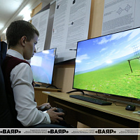 В клубе 19 омбр состоялось открытие класса-секции по дрон-рейсингу для учащихся школ Лепельского района