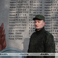 Военнослужащие 557-й инженерной бригады ЗОК наводят порядок на закрепленных воинских захоронениях и памятниках воинской славы