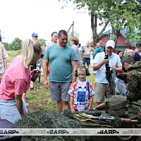 Оболь встречает «Марш Победы»
