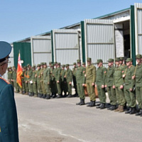 Ритуал вручения  оружия и закрепления техники