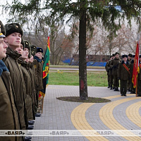 Памятник артиллеристам открыли в Минске
