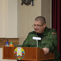 Сбор с офицерами-выпускниками