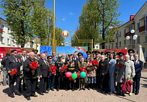Торжественные мероприятия, посвящённые 78-й годовщине Великой Победы, прошли в Жодино