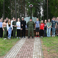 Учебно-полевой сбор с учащимися 10-х классов школ Лепельского района