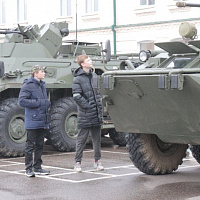 В рамках патриотического воспитания