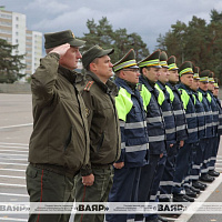 Парк Минской военной комендатуры пополнился новой автомобильной техникой