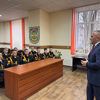 Воспитанники Борисовского кадетского училища Минской области посетили 60 опс